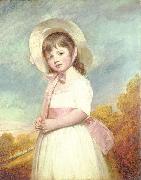 Portrait of Miss Willoughby George Romney